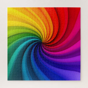 Puzzle Diaphragme coloré abstrait