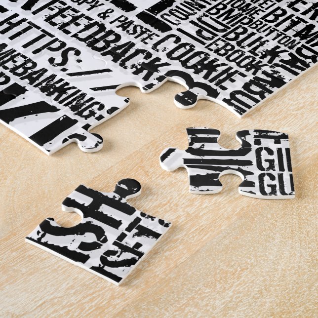 Puzzle Dictionnaire informatique... (Côté)