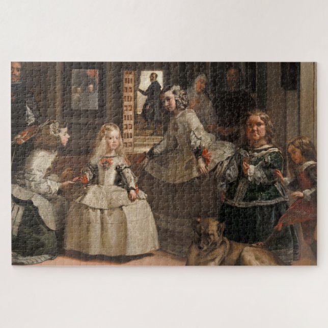 Puzzle Diego Rodríguez de Silva Velázquez, Las Meninas, (Horizontal)