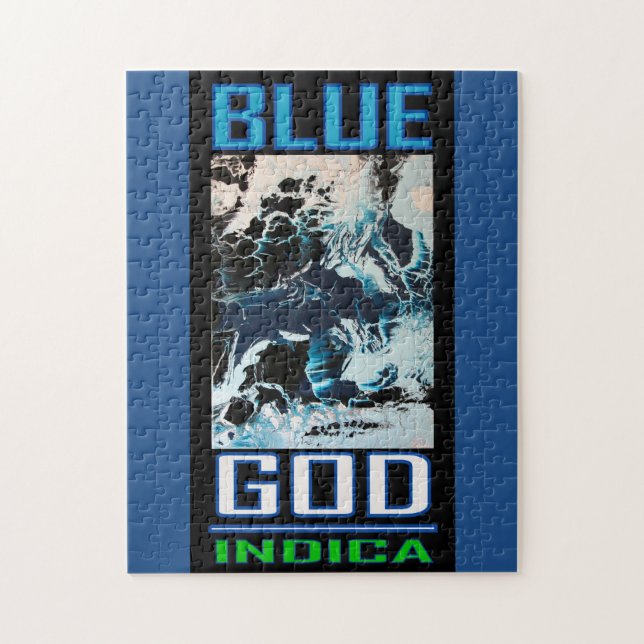 PUZZLE DIEU BLEU INDICA (Vertical)