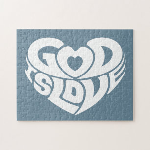 Puzzle Dieu chrétien frais est écriture sainte de vers de