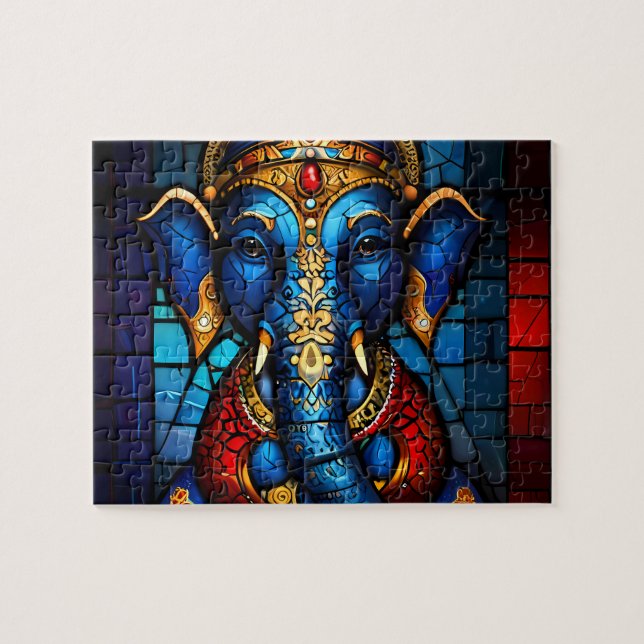 Puzzle Dieu de l'Inde de Ganesh (Horizontal)