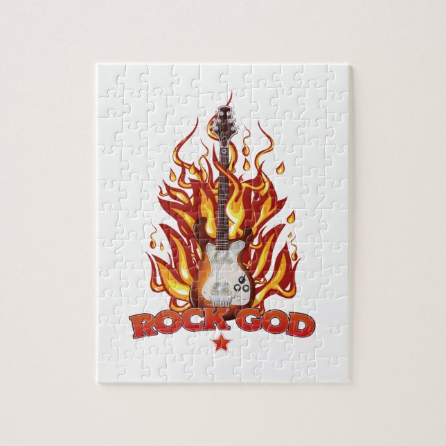 Puzzle Dieu du Rock (Vertical)