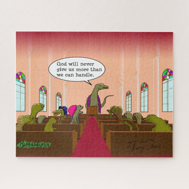 Puzzle Dieu Ne Nous Donne Jamais Plus Que Nous Ne Pouvons (Horizontal)