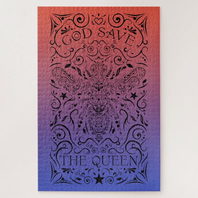 Puzzle dieu sauve la reine abeille (Vertical)