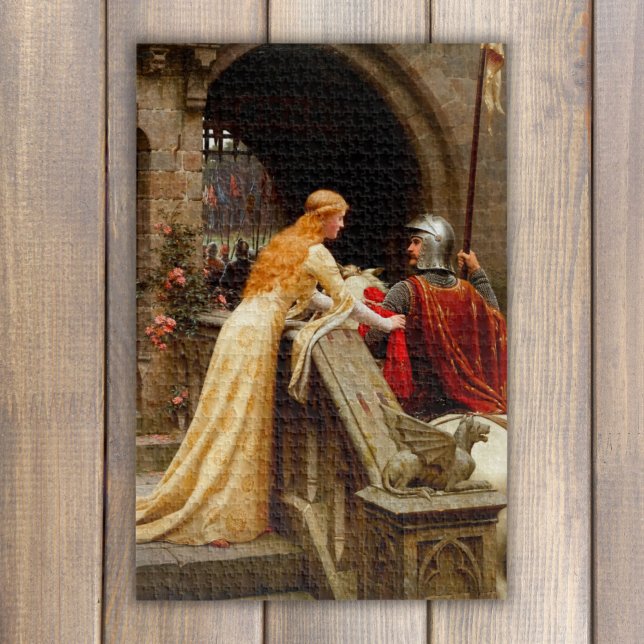 Puzzle Dieu Speed Edmund Leighton Art Médiéval (Créateur téléchargé)