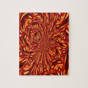 Puzzle Digital Computer Art Abstrait Moderne Difficile