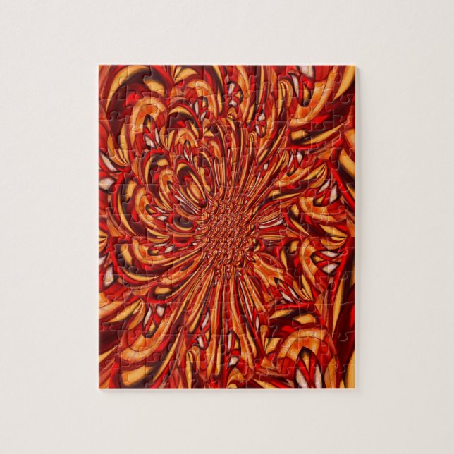 Puzzle Digital Computer Art Abstrait Moderne Difficile (Vertical)