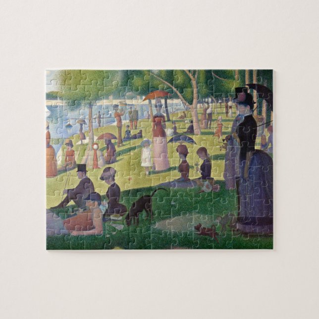 Puzzle Dimanche Après-Midi Seurat Neo Impressionniste Pei (Horizontal)