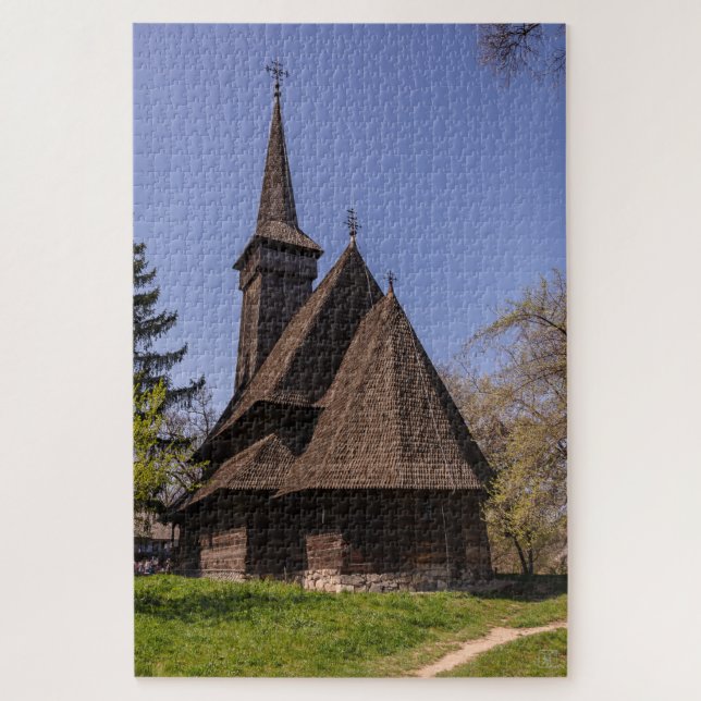 Puzzle Dimitrie Gusti - Musée national du village, Bucare (Vertical)