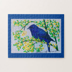 Puzzle d'Indigo Bunting