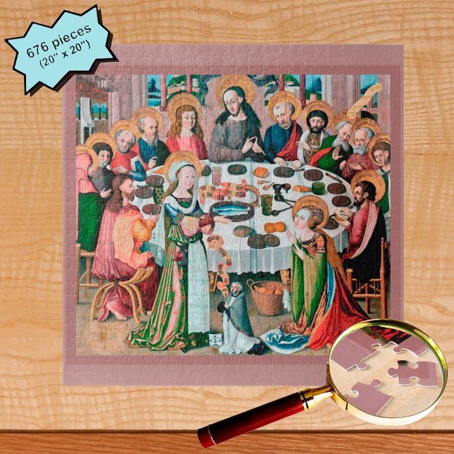 Puzzle Dîner à Béthanie (M 055) (Créateur téléchargé)
