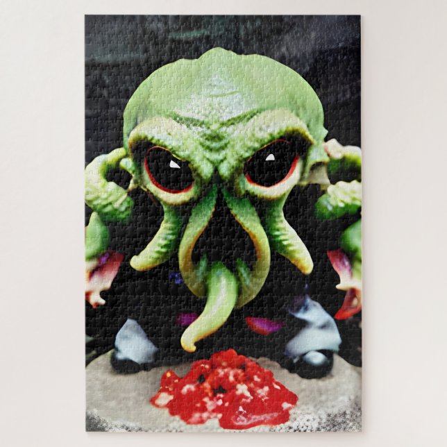 Puzzle Dîner avec expert de Cthulhu (Vertical)