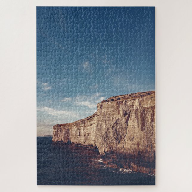 Puzzle Dingli Cliffs Malte Aérien Seascape (Vertical)