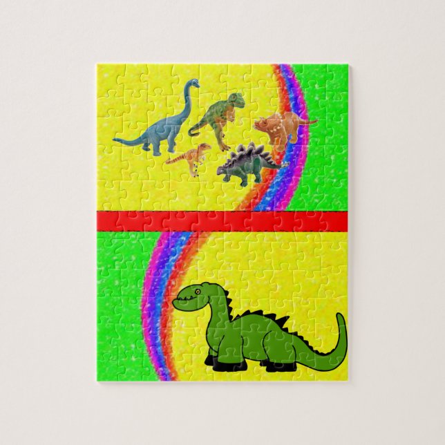 Puzzle Dinosaur (Vertical)