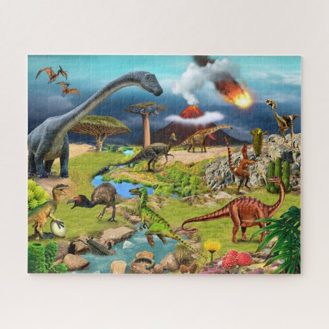 Puzzle Dinosaur Jurassic Parc animaux Puzzle Dino (Horizontal)