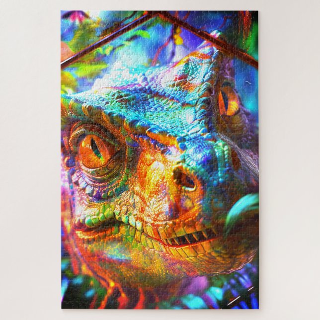 Puzzle Dinosaure (Vertical)