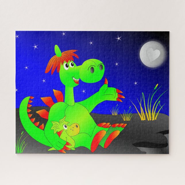 Puzzle Dinosaure (Horizontal)