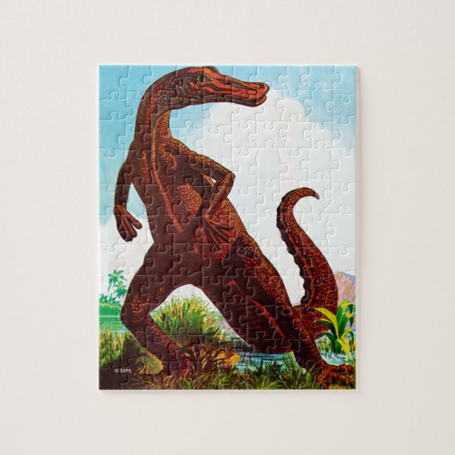 Puzzle Dinosaure de Hadrosaurus (Vertical)