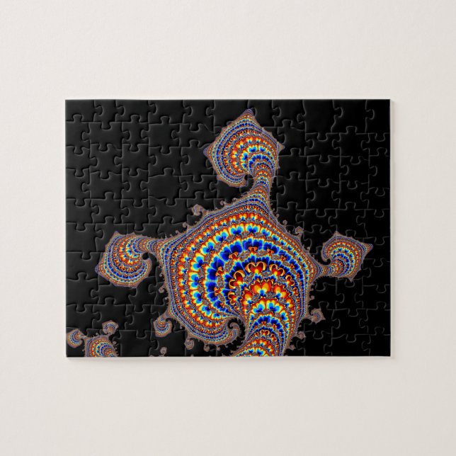 Puzzle Dinozaur - Fractal Art (Horizontal)