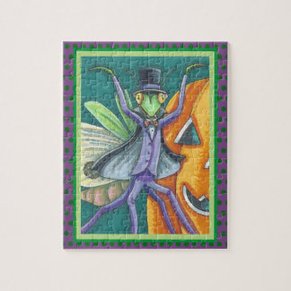 PUZZLE D'INSECTE DE HALLOWEEN DE MANTE DE PRIÈRE