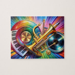Puzzle d'instruments de musique