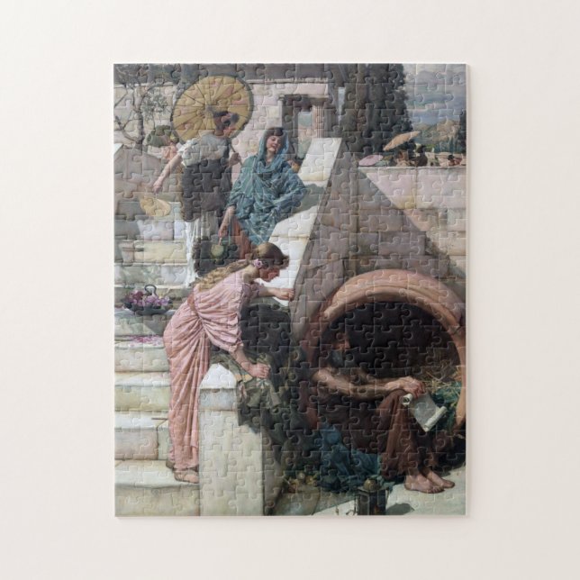Puzzle Diogene - John William Waterhouse (Vertical)