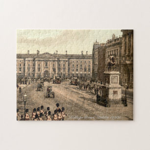 Puzzle d'Irlande, c1905 College Green Dublin