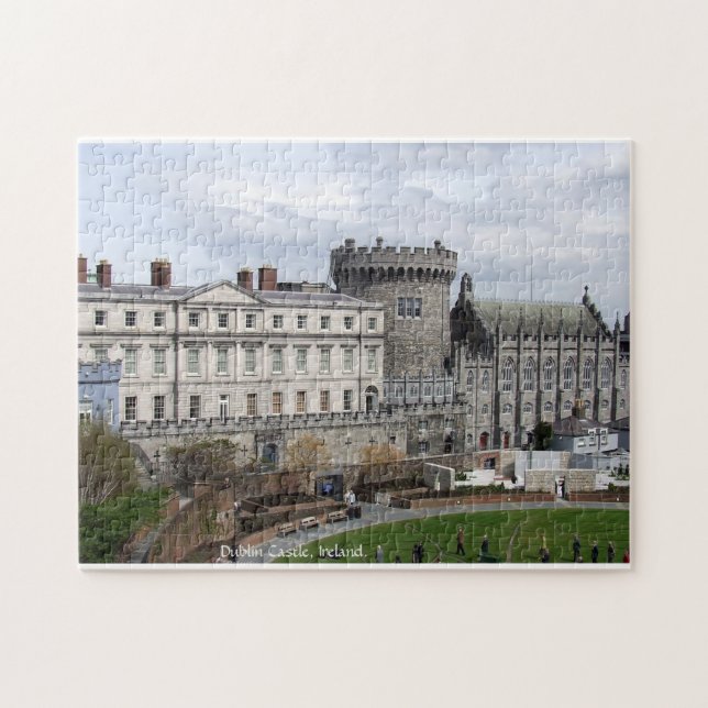 puzzle d'Irlande, château historique de Dublin (Horizontal)