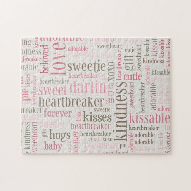 Puzzle Disjoncteur de coeur Valentine Darling - (Horizontal)