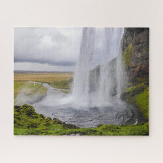 Puzzle d'Islande - Cascade de Seljalandsfoss