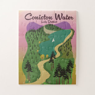 Puzzle District de Coniston Water Lake