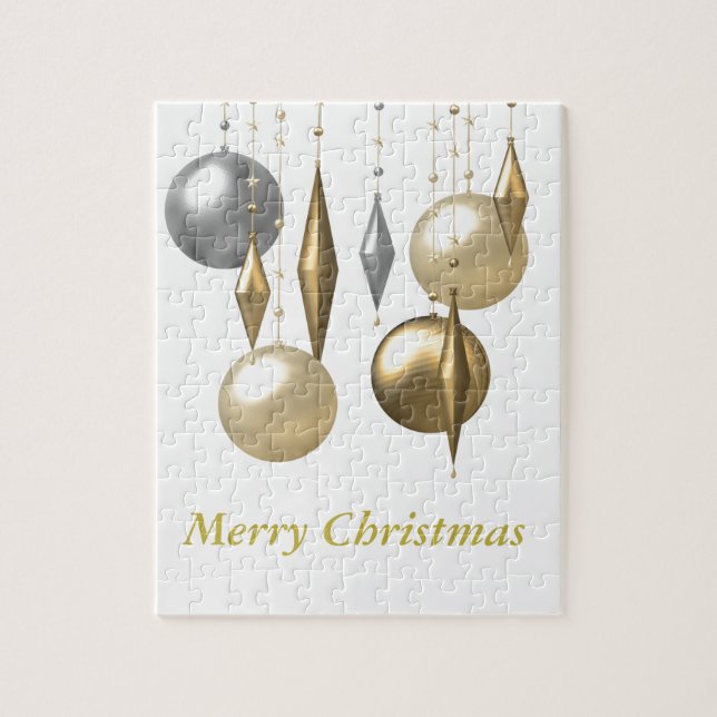Puzzle diverses pendaison de Noël bauble (Vertical)