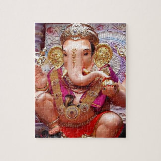 Puzzle Divinité indoue d'éléphant asiatique de Ganesh