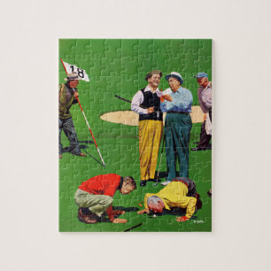 Puzzle Dix-huitième trou