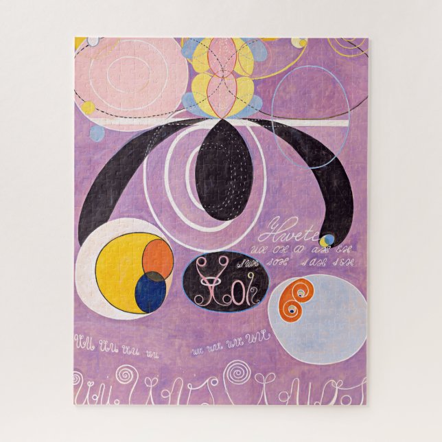 Puzzle Dix Plus Grandes, No 6, Adultes | Hilma af Klint | (Vertical)