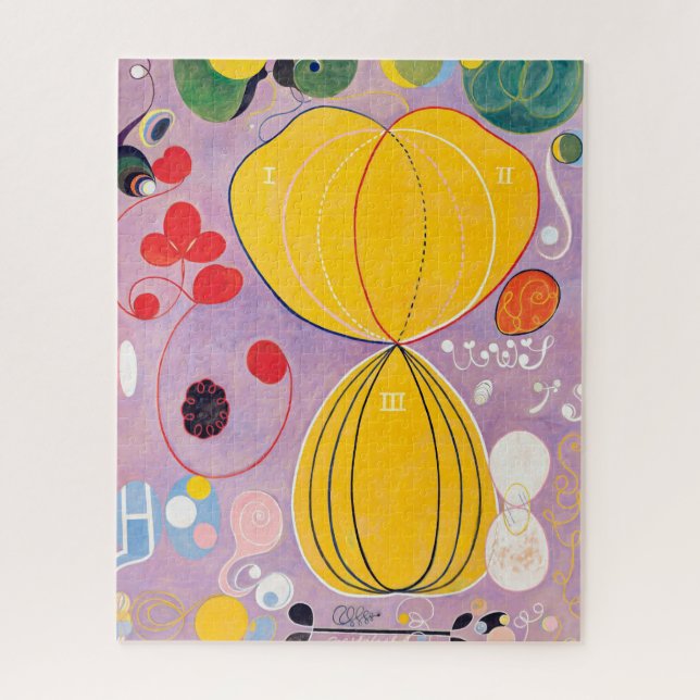 Puzzle Dix Plus Grandes, No 7, Adultes | Hilma af Klint | (Vertical)