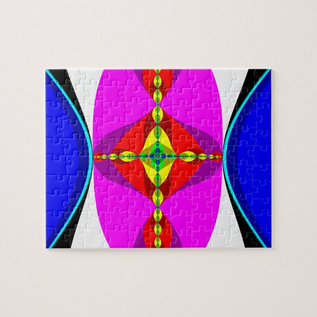 Puzzle DNA - Fractal Art (Horizontal)