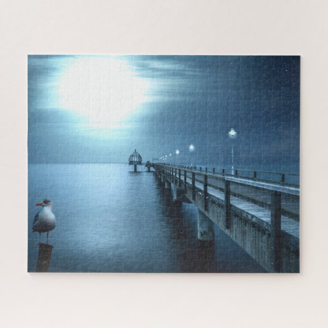 Puzzle Dock le soir de la baie (Horizontal)