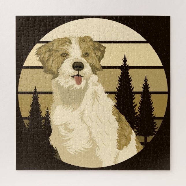 Puzzle dog (Vertical)