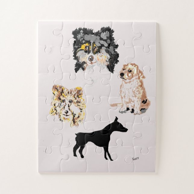 Puzzle : Doggie Doggie Dogs World (Vertical)