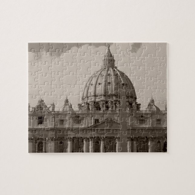 Puzzle Dôme de la basilique Saint-Pierre de Rome (Horizontal)