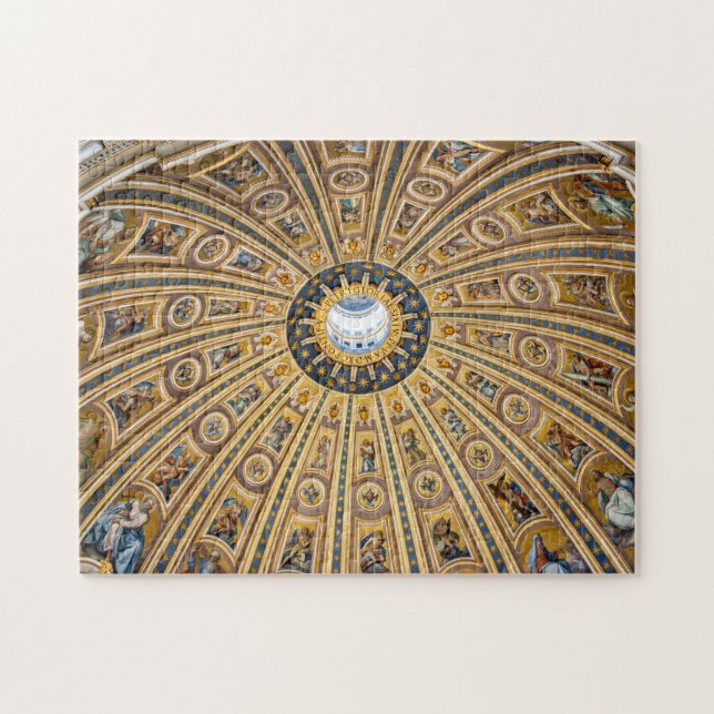 Puzzle Dôme de la Basilique Saint-Pierre - Vatican, Rome, (Horizontal)
