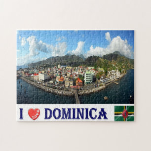 Puzzle Dominique - Roseau Wide - I Love -