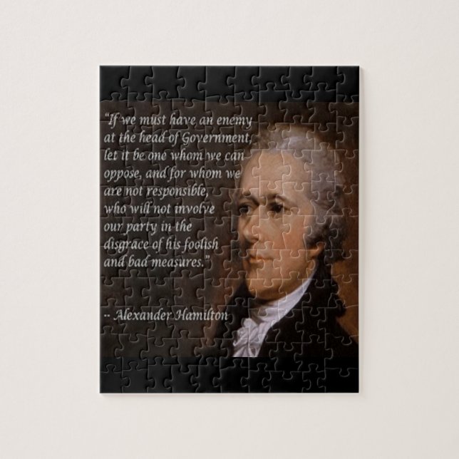 Puzzle Don Alexander Hamilton "Enemy Leader" (Vertical)