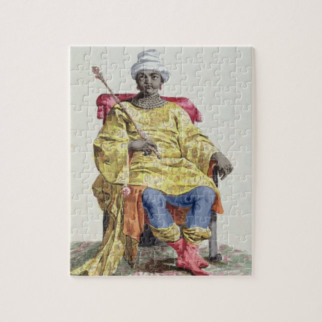Puzzle Don Alvares, roi du Congo, du 'DES de Receuil (Vertical)