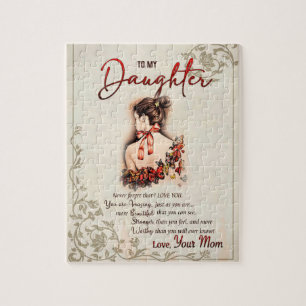 Puzzle Don de fille   Lettre À Ma Fille De Maman