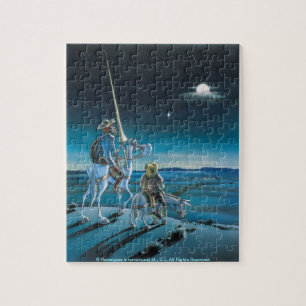 Puzzle Don don Quichotte et Sancho - bande dessinée