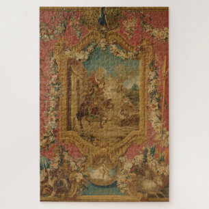 Puzzle Don Quichotte guidé par la Folie, tapisserie du XV