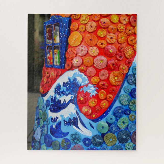Puzzle d'onde géante (Vertical)